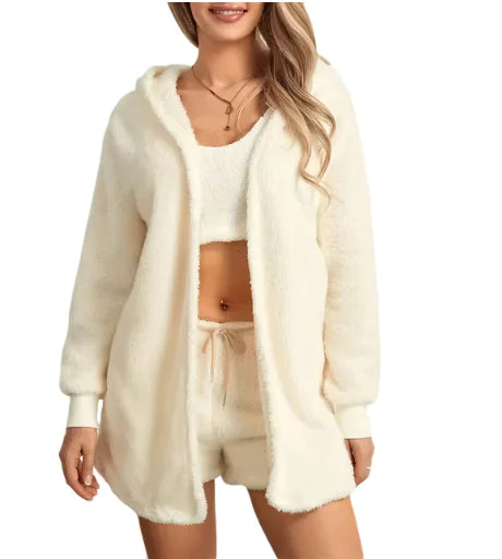 Cozy Plush Loungewear Set - Snuggle Up