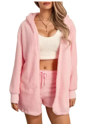 Cozy Plush Loungewear Set - Snuggle Up