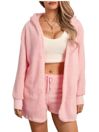 Cozy Plush Loungewear Set - Snuggle Up