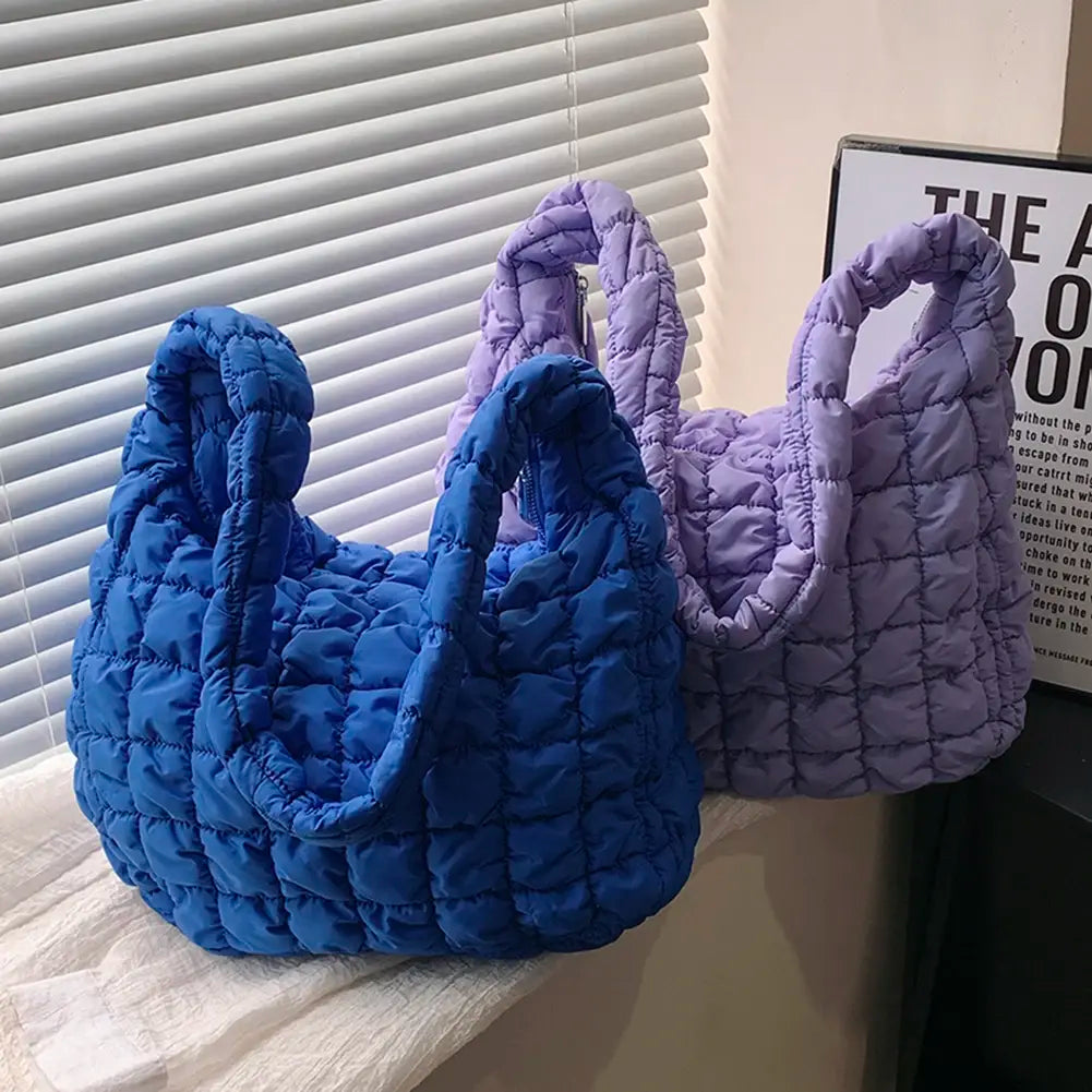 Quilted Crossbody Bag - Snuggle Up