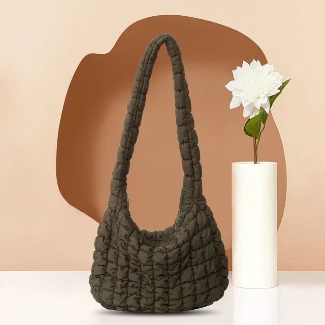 Quilted Crossbody Bag - Snuggle Up