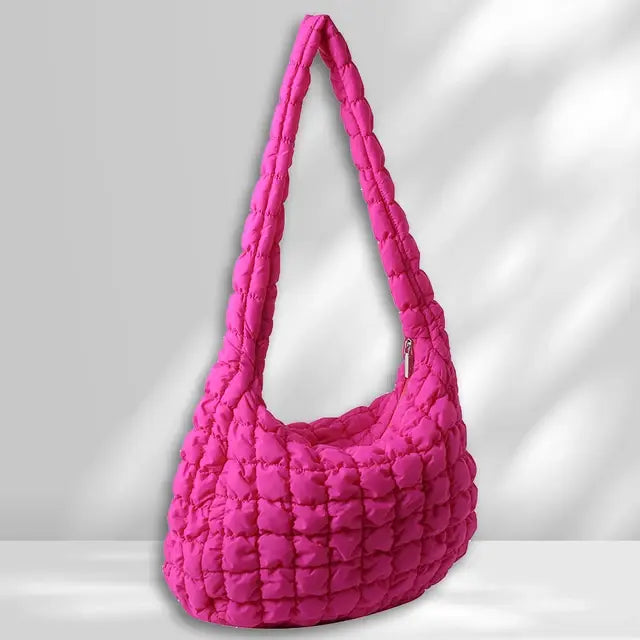 Quilted Crossbody Bag - Snuggle Up