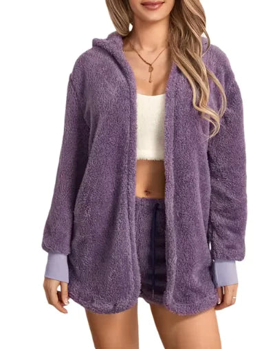 Cozy Plush Loungewear Set - Snuggle Up