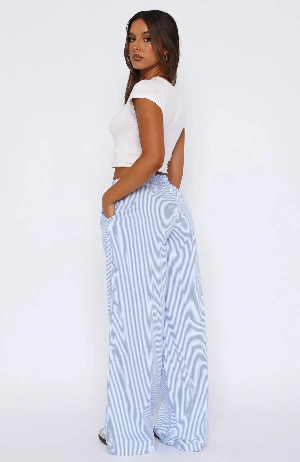 Dreamy Drape Wide Pants - Snuggle Up