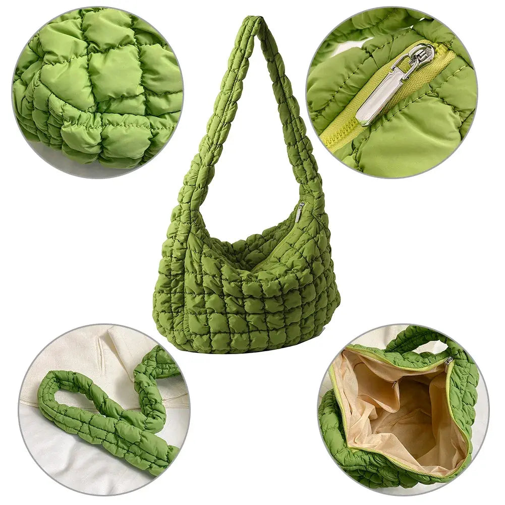 Quilted Crossbody Bag - Snuggle Up