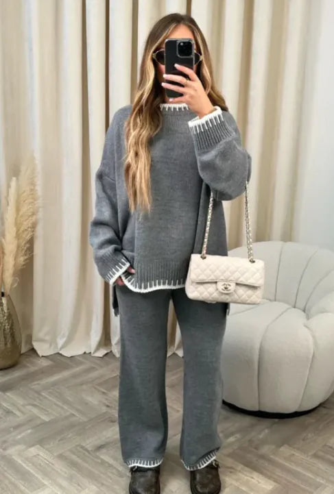 Urban Ease 2-Piece Sweater Outfit - Snuggle Up