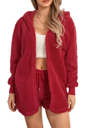 Cozy Plush Loungewear Set - Snuggle Up