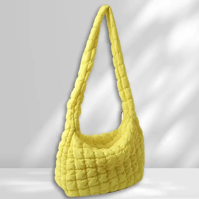 Quilted Crossbody Bag - Snuggle Up