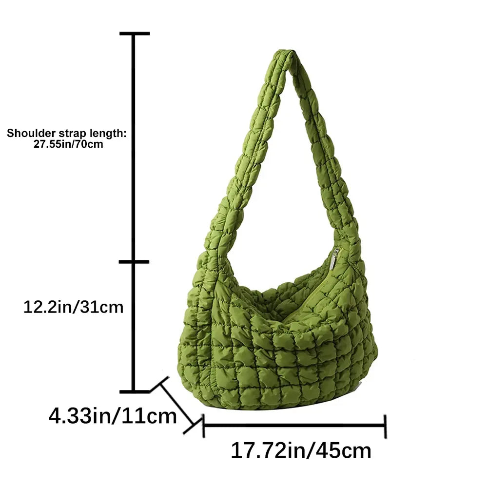 Quilted Crossbody Bag - Snuggle Up